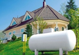 Наземный газгольдер для частного дома в Уфе под ключ Автономная газификация в Уфе